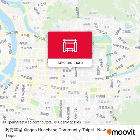興安華城 Xingan Huacheng Community地圖