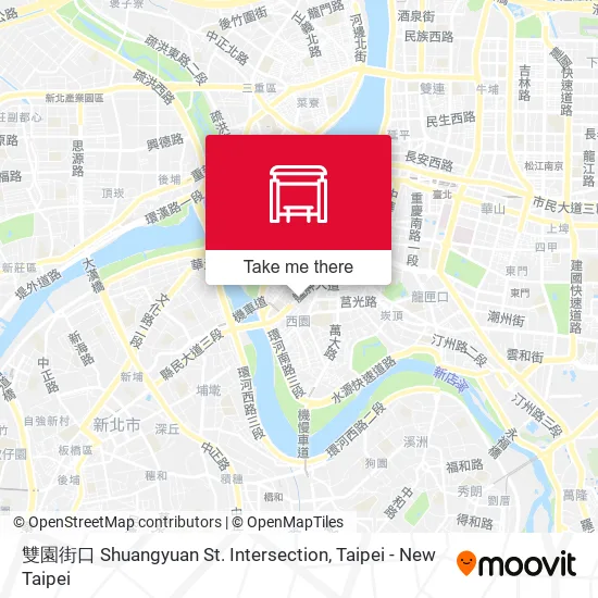 雙園街口 Shuangyuan St. Intersection地圖