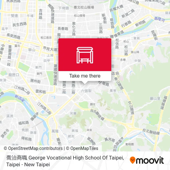 喬治商職 George Vocational High School Of Taipei map