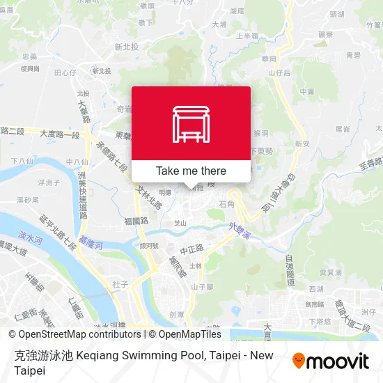 克強游泳池 Keqiang Swimming Pool map