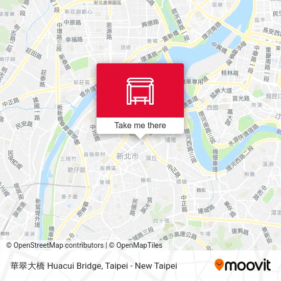 華翠大橋 Huacui Bridge地圖