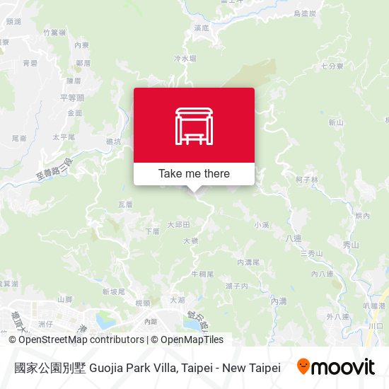 國家公園別墅 Guojia Park Villa map