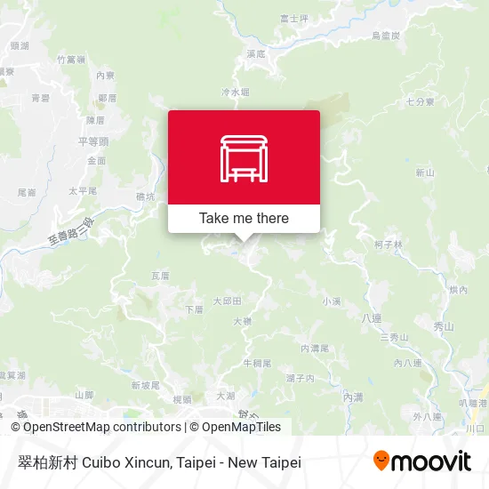翠柏新村 Cuibo Xincun map