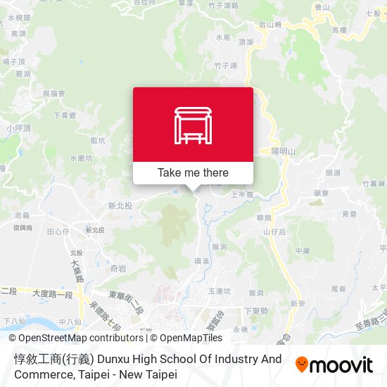 惇敘工商(行義) Dunxu High School Of Industry And Commerce map