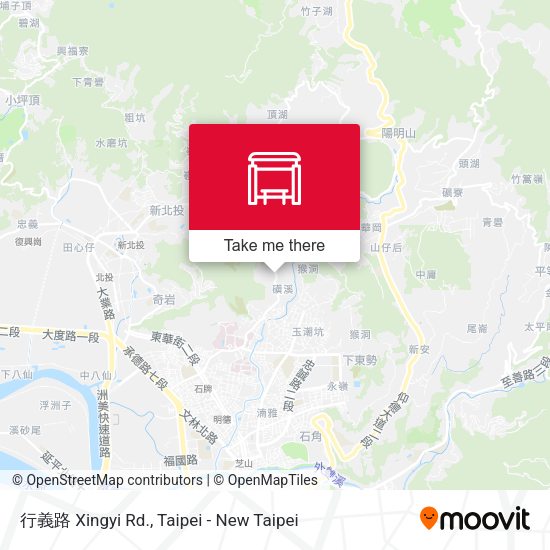 行義路 Xingyi Rd.地圖