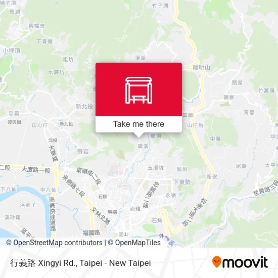 行義路 Xingyi Rd.地圖