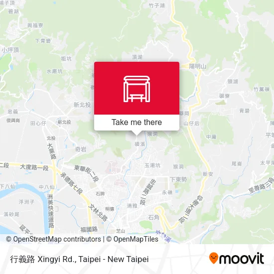 行義路 Xingyi Rd.地圖