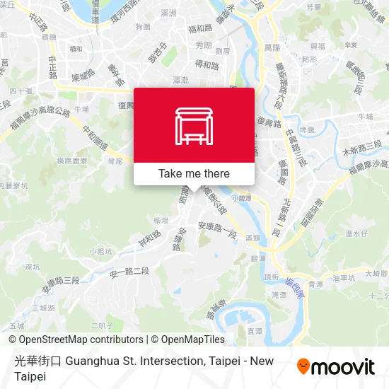 光華街口 Guanghua St. Intersection map
