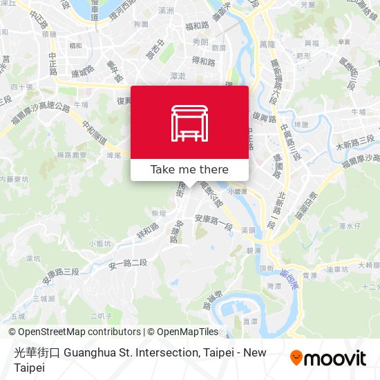 光華街口 Guanghua St. Intersection map