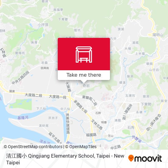 清江國小 Qingjiang Elementary School map