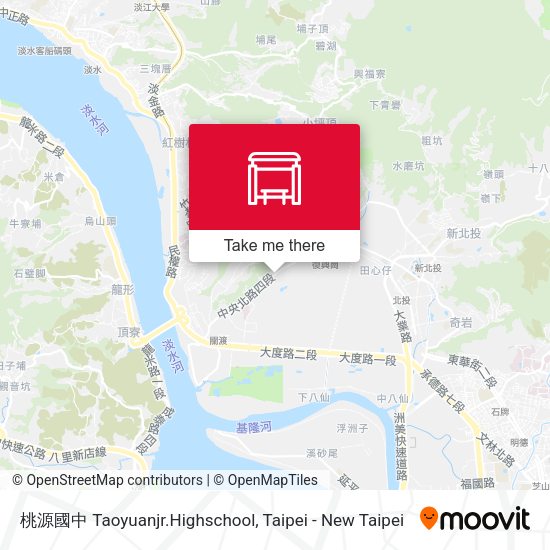 桃源國中 Taoyuanjr.Highschool map