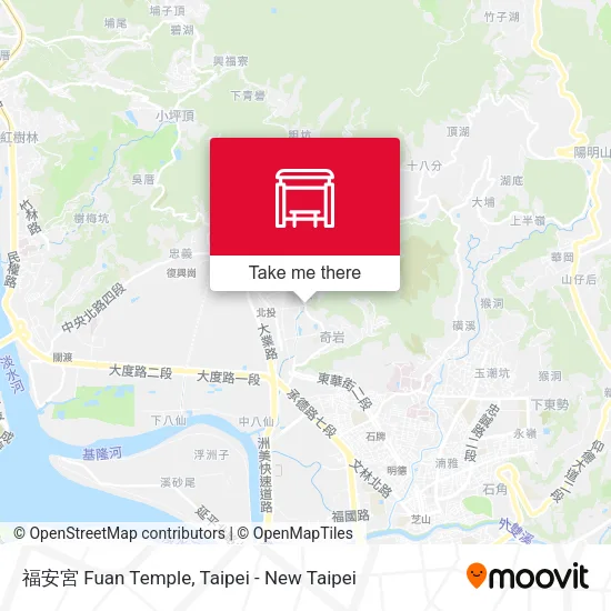 福安宮 Fuan Temple map