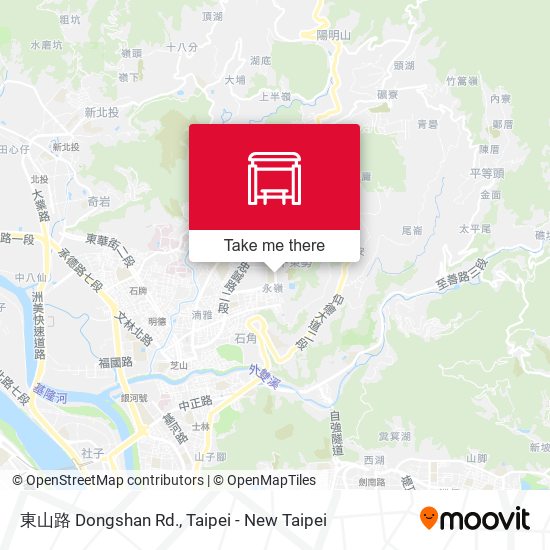 東山路 Dongshan Rd. map