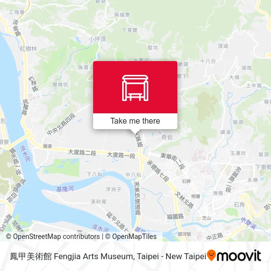 鳳甲美術館 Fengjia Arts Museum map
