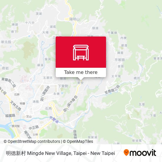 明德新村 Mingde New Village地圖