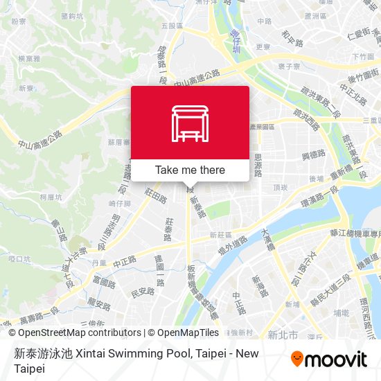 新泰游泳池 Xintai Swimming Pool map