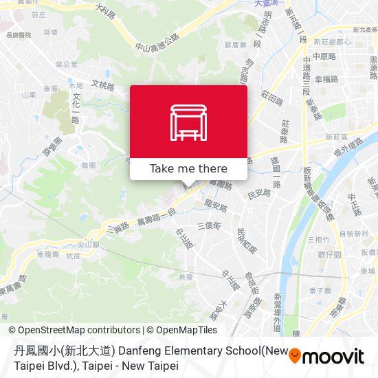 丹鳳國小(新北大道) Danfeng Elementary School(New Taipei Blvd.) map