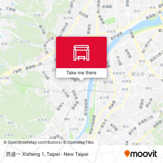西盛一 Xisheng 1 map