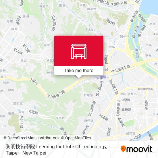 黎明技術學院 Leeming Institute Of Technology map