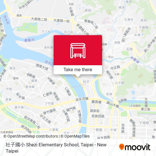 社子國小 Shezi Elementary School地圖