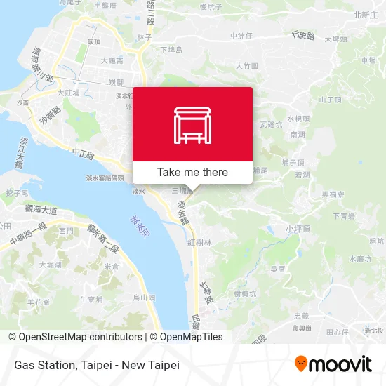 加油站 Gas Sta.地圖