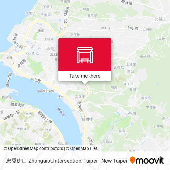 忠愛街口 Zhongaist.Intersection map