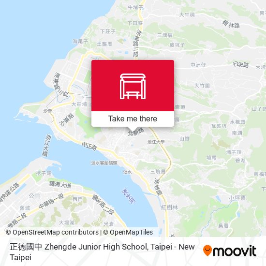 正德國中 Zhengde Junior High School地圖