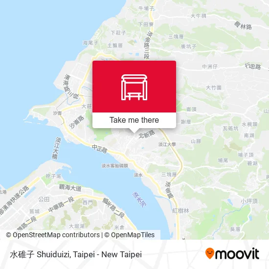 水碓子 Shuiduizi map