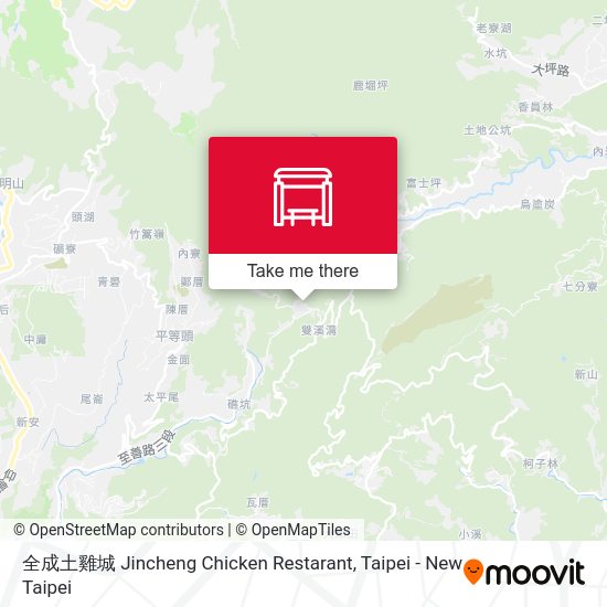 全成土雞城 Jincheng Chicken Restarant map