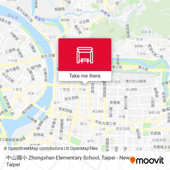 中山國小 Zhongshan Elementary School map