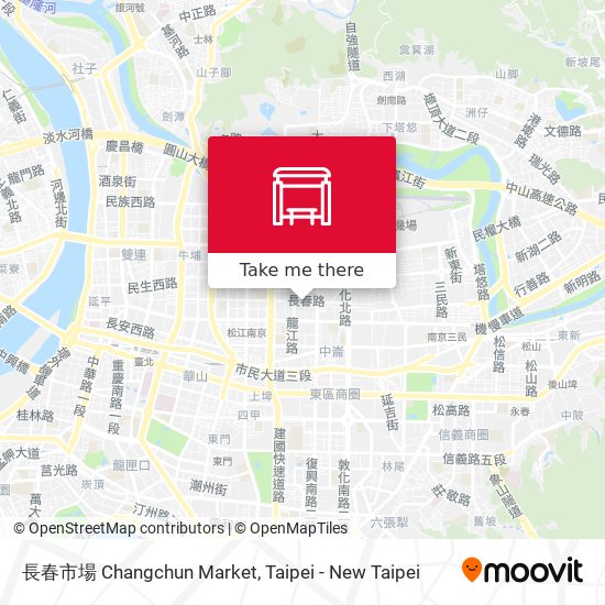 長春市場 Changchun Market map