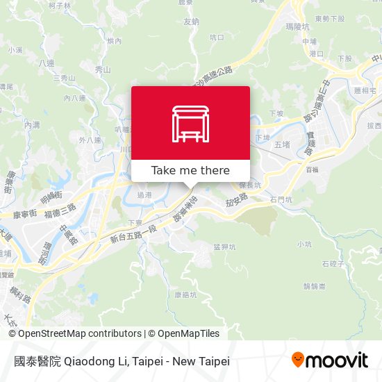國泰醫院 Qiaodong Li map