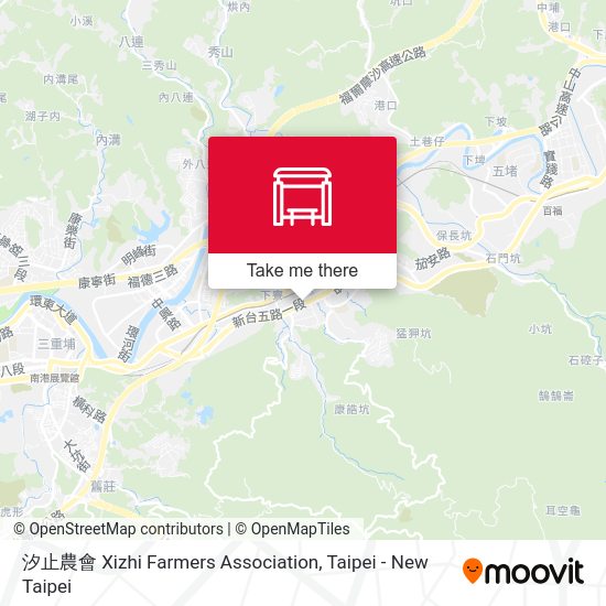 汐止農會 Xizhi Farmers Association map