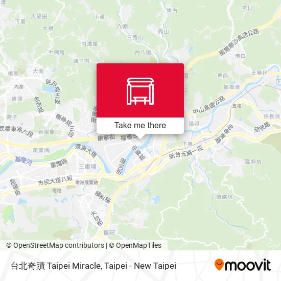 台北奇蹟 Taipei Miracle地圖