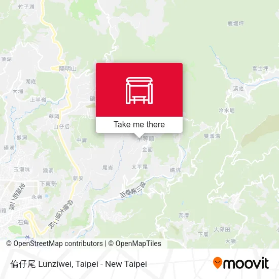 倫仔尾 Lunziwei地圖