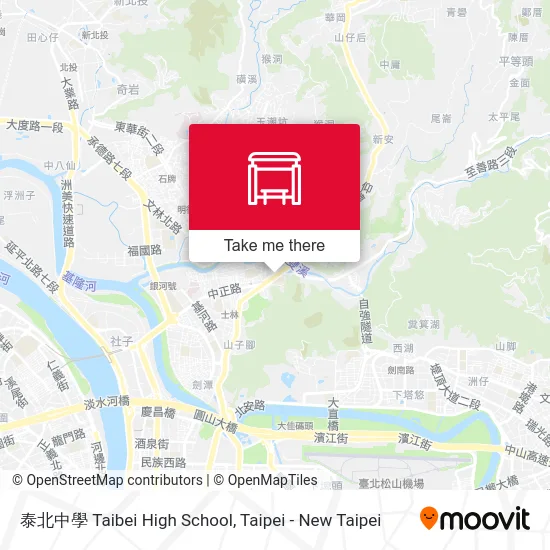 泰北中學 Taibei High School map