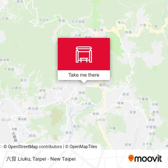 六窟 Liuku map