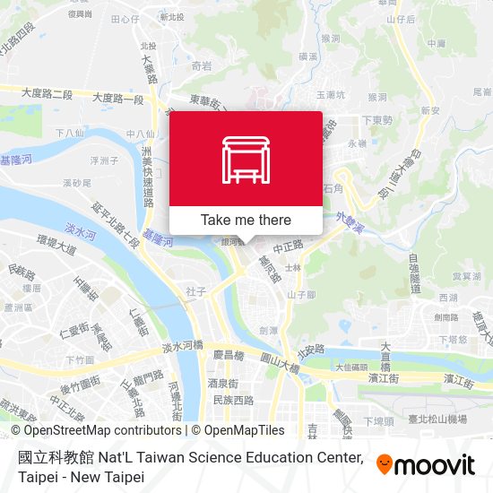 國立科教館 Nat'L Taiwan Science Education Center map