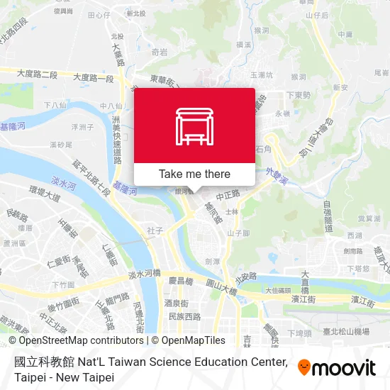 國立科教館 Nat'L Taiwan Science Education Center地圖