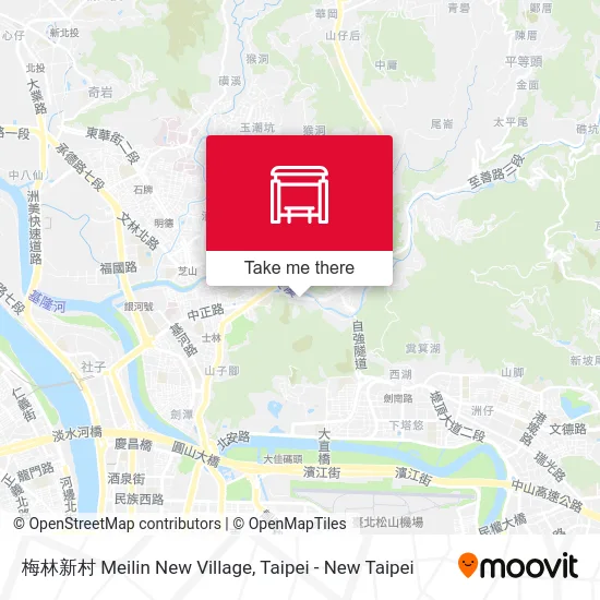 梅林新村 Meilin New Village map