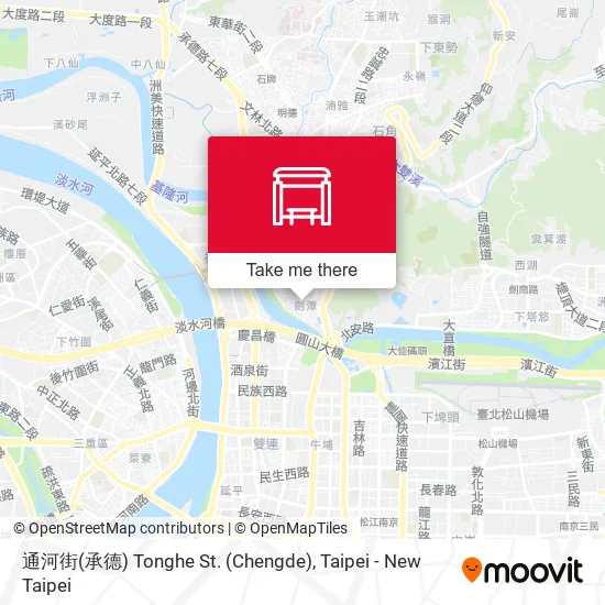 通河街(承德) Tonghe St. (Chengde) map