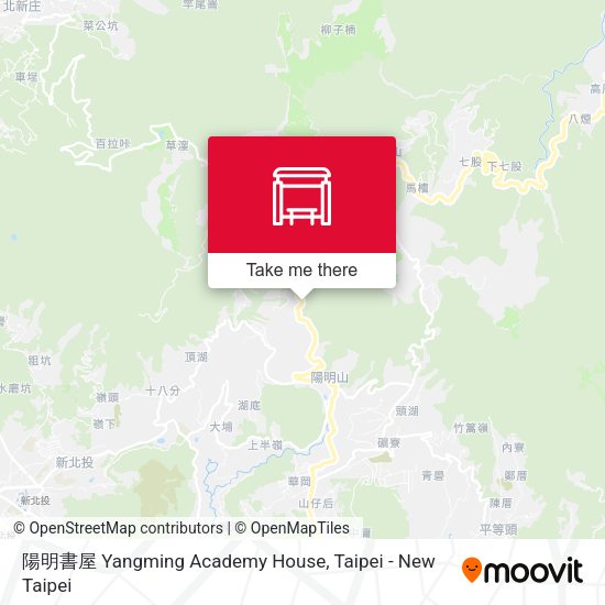 陽明書屋 Yangming Academy House map