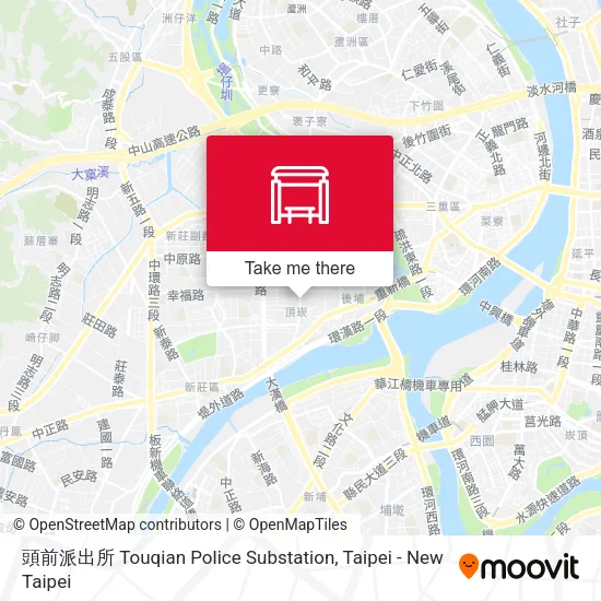 頭前派出所 Touqian Police Substation map