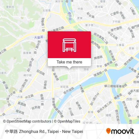 中華路 Zhonghua Rd. map