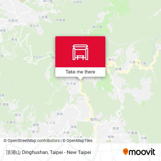 頂湖山 Dinghushan地圖