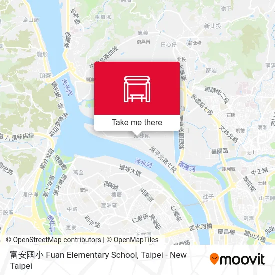 富安國小 Fuan Elementary School map