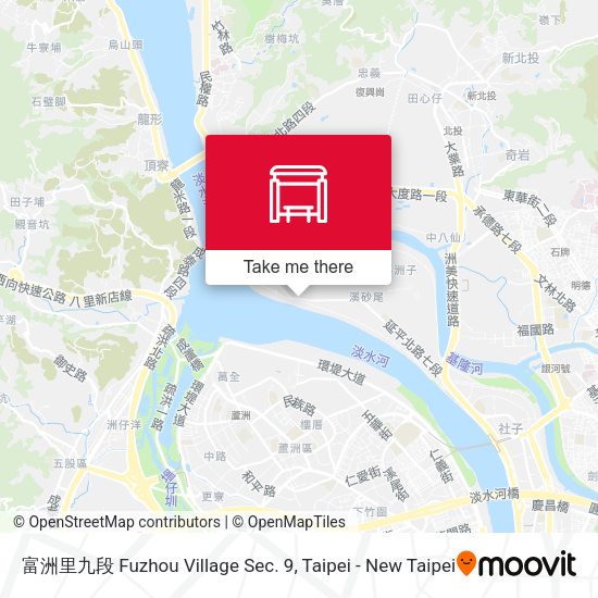 富洲里九段 Fuzhou Village Sec. 9地圖