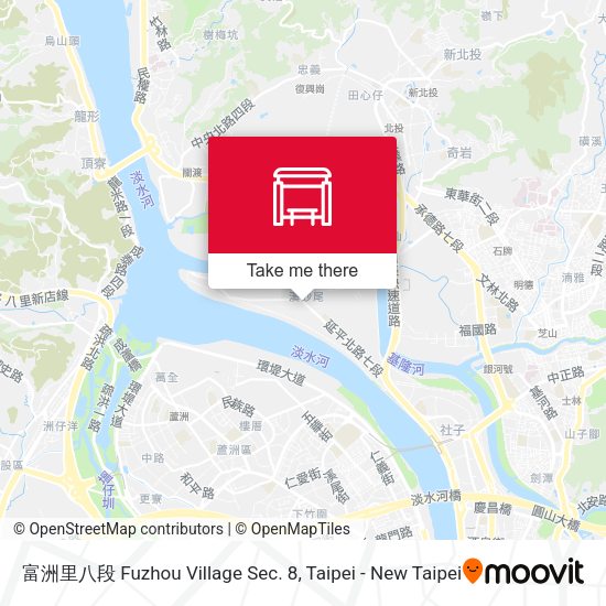 富洲里八段 Fuzhou Village Sec. 8 map