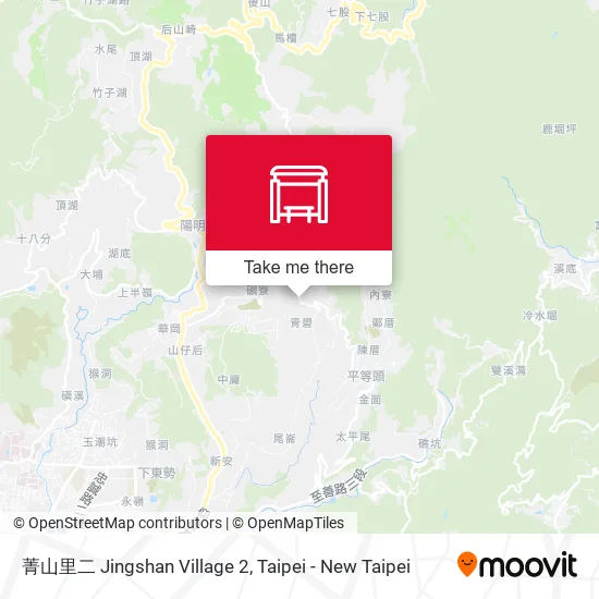 菁山里二 Jingshan Village 2 map