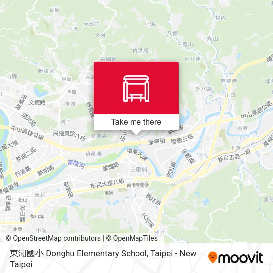 東湖國小 Donghu Elementary School map